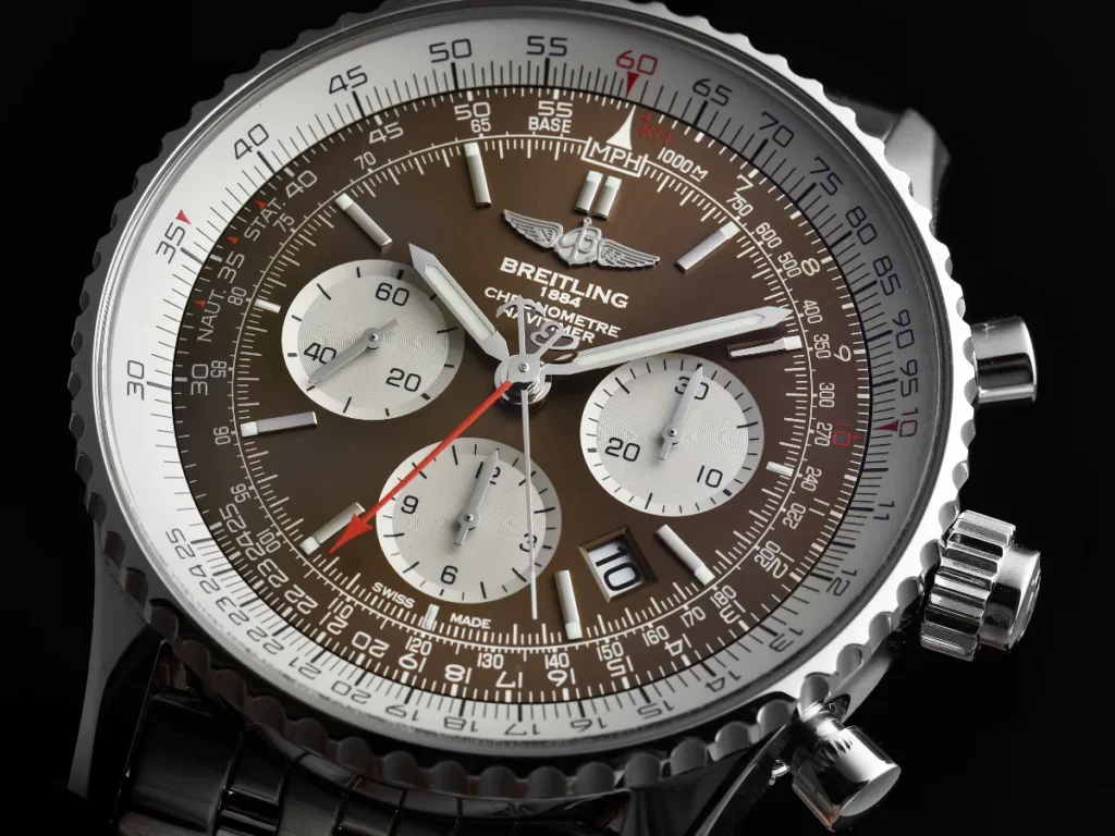 Egy Breitling Navitimer gyönyörű-szép, régi logóval