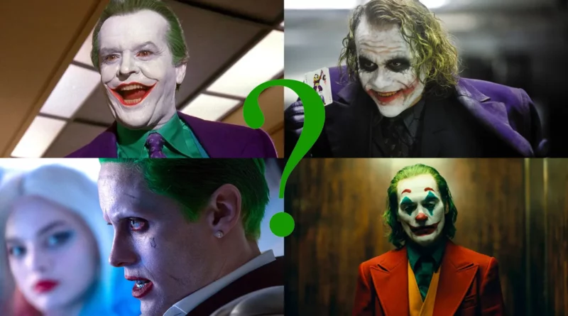 Az összes nagyfilmes Joker egy montázson
