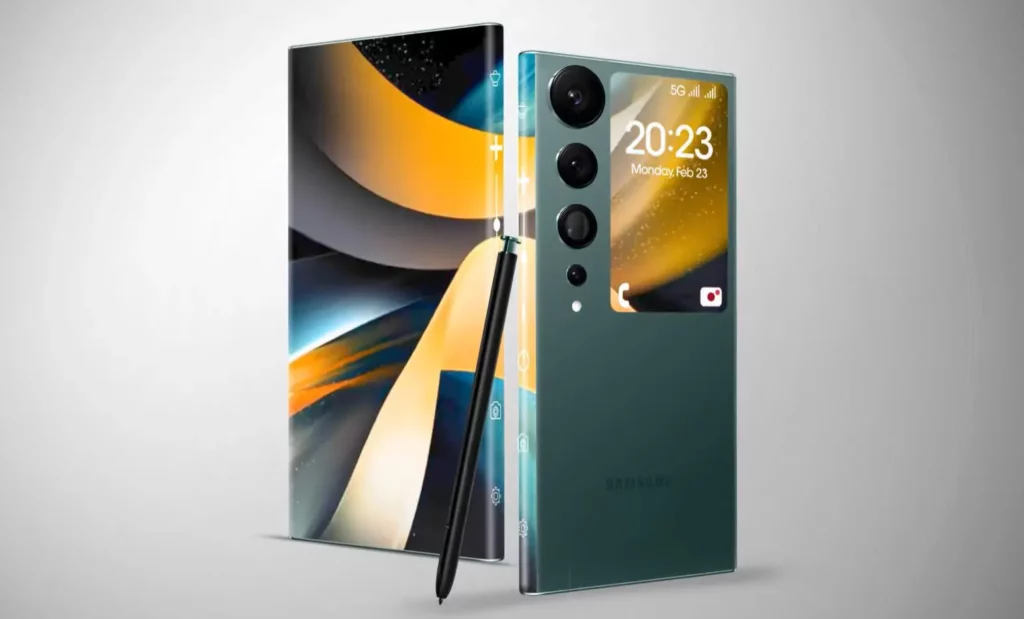 Merészebb Galaxy S24 koncepció, oldalsó és hátsó kijelzővel.