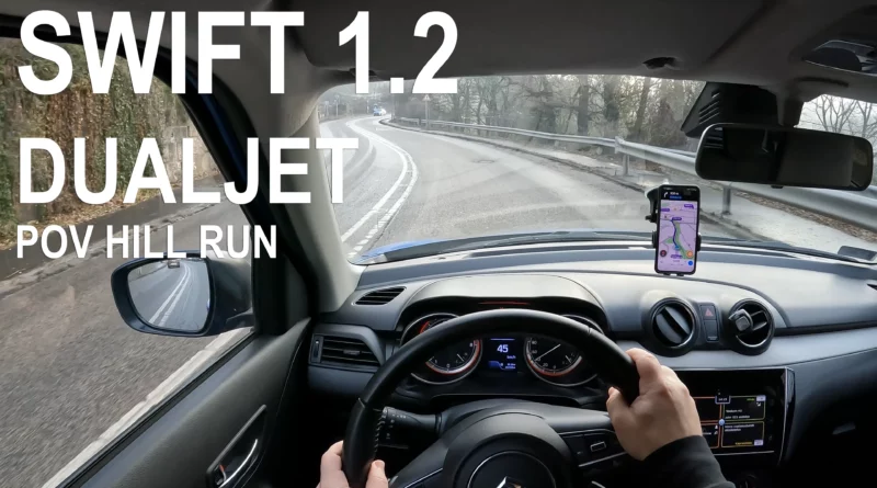 Suzuki Swift Gellérthegyi kiruccanás POV kamera szögből